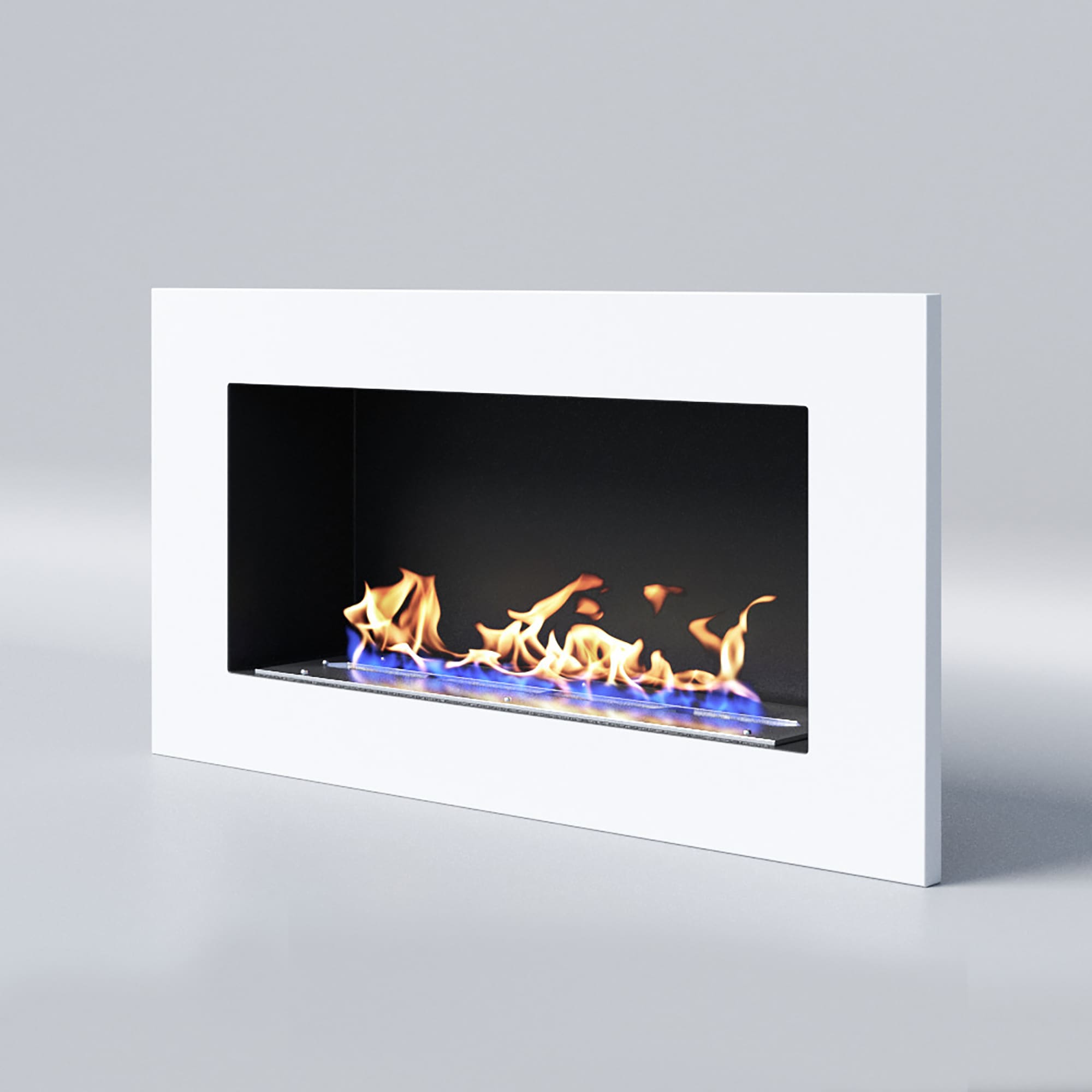 Биокамин "Русский огонь" Блонд 800V встраиваемый с декоративным стеклом (стемалитом) по цене 27 100 руб.