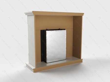 Биокамин Lux Fire с порталом Беркут 24, белый по цене 98 631 руб.