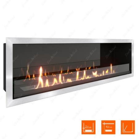 Биокамин SteelHeat LEADER-SH 1000 XL стекло + стемалит по цене 56 704 руб.