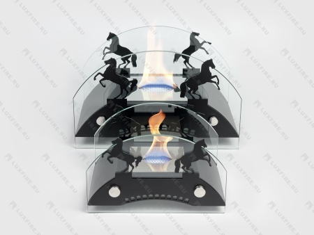 Настольный биокамин Lux Fire "Графский мост" S (черный) по цене 14 641 руб.