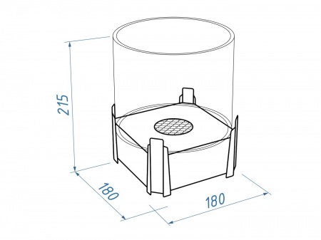 Настольный биокамин Lux Fire Зодиак "Рак" Белый по цене 15 000 руб.