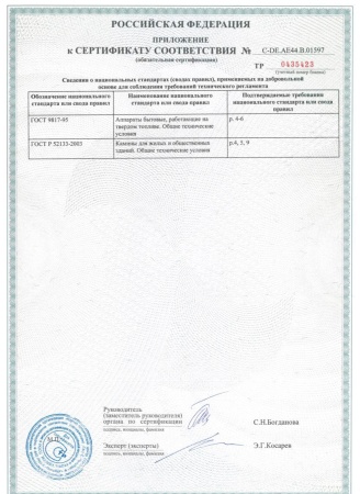 
Газовая топка Vero Design NI G2