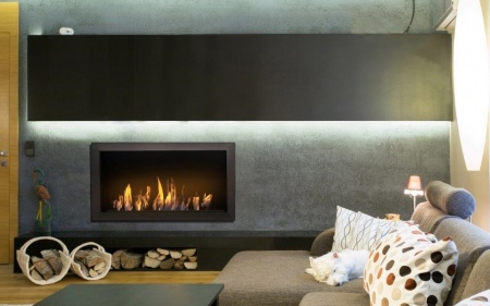 Встраиваемый биокамин GRAND XL FIREBOX Black по цене 357 900 руб.